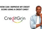 How can I improve my credit score using a credit card?